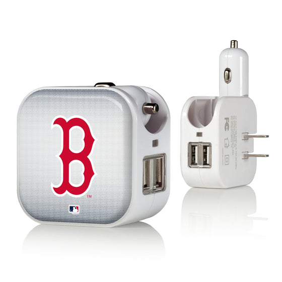 Boston Red Sox Linen 2 in 1 USB Charger-0