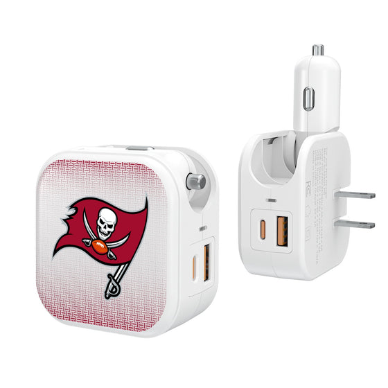 Tampa Bay Buccaneers Linen 2 in 1 USB Charger-0