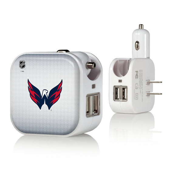 Washington Capitals Linen 2 in 1 USB Charger-0