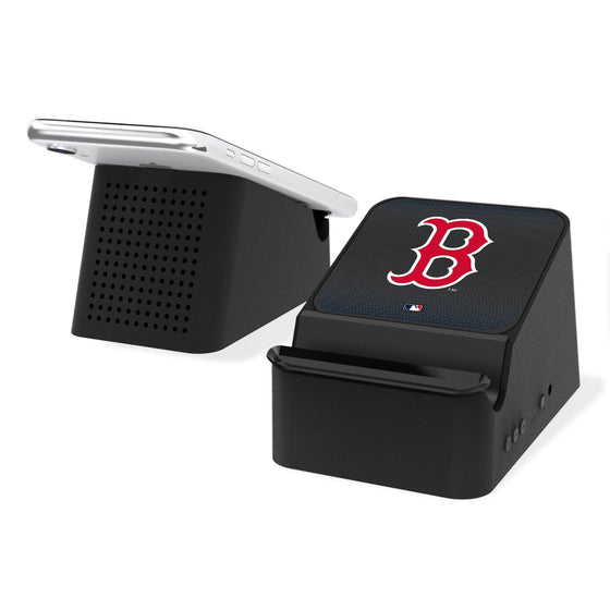 Boston Red Sox Linen Wireless Charging Station and Bluetooth Speaker-0
