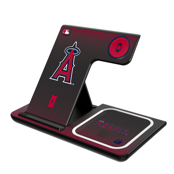 Los Angeles Angels Linen 3 in 1 Charging Station-0