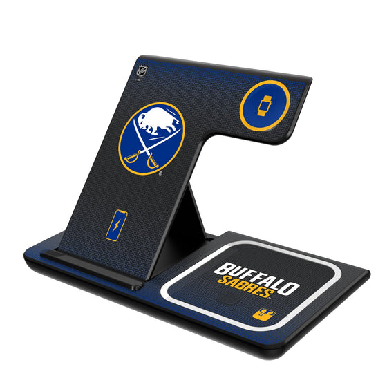 Buffalo Sabres Linen 3 in 1 Charging Station-0