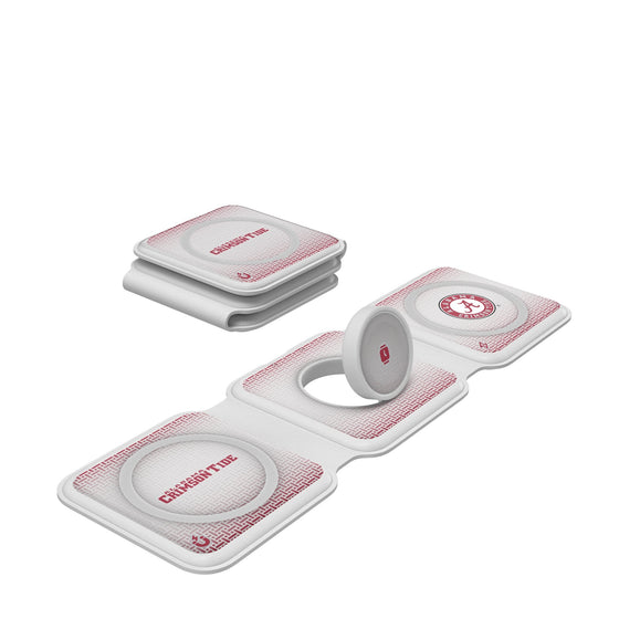 University of Alabama Crimson Tide Linen Foldable 3 in 1 Charger-0