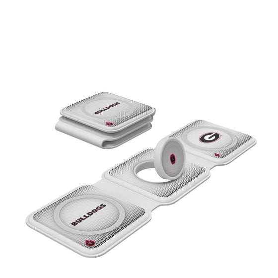 University of Georgia Bulldogs Linen Foldable 3 in 1 Charger-0