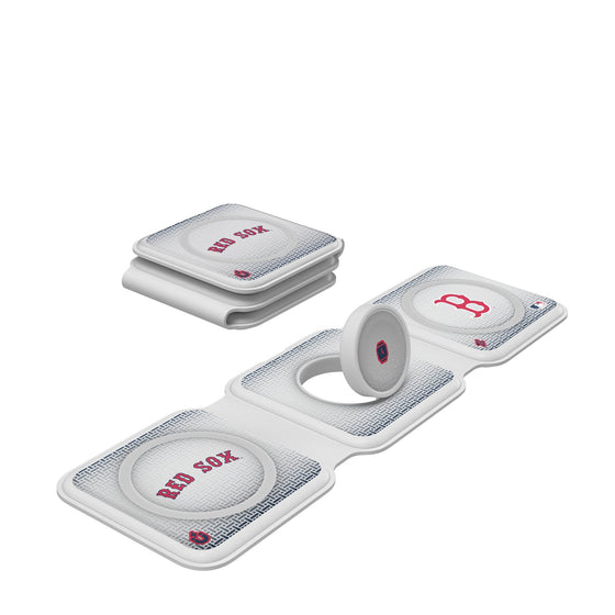 Boston Red Sox Linen Foldable 3 in 1 Charger-0