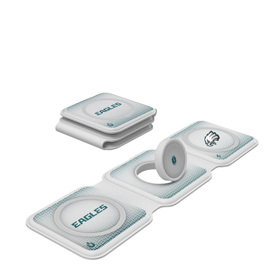 Philadelphia Eagles Linen Foldable 3 in 1 Charger-0