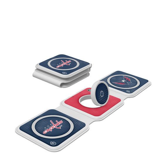 Washington Capitals Hatch Foldable 3 in 1 Charger-0