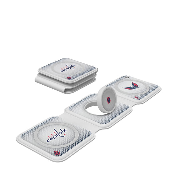 Washington Capitals Linen Foldable 3 in 1 Charger-0