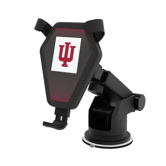 Indiana Hoosiers Linen Wireless Car Charger-0