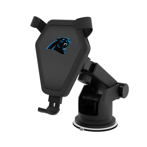 Carolina Panthers Linen Wireless Car Charger-0