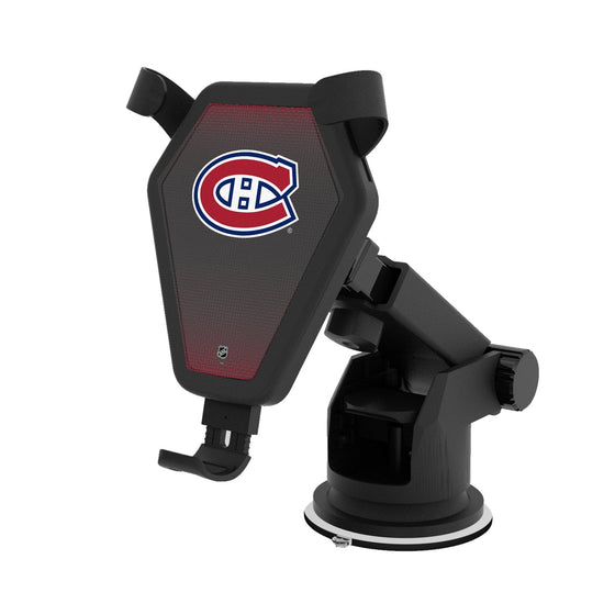 Montreal Canadiens Linen Wireless Car Charger-0