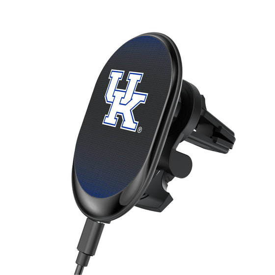 Kentucky Wildcats Linen Wireless Mag Car Charger-0