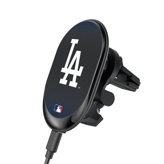 LA Dodgers Linen Wireless Mag Car Charger-0