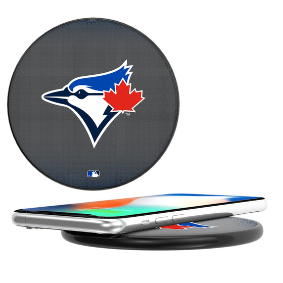 Toronto Blue Jays Linen 15-Watt Wireless Charger-0