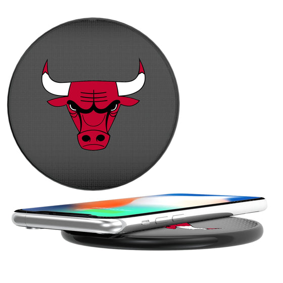 Chicago Bulls Linen 15-Watt Wireless Charger-0