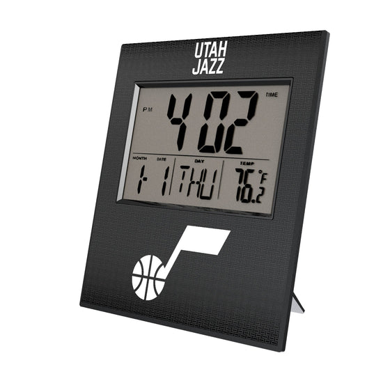Utah Jazz Linen Wall Clock-0