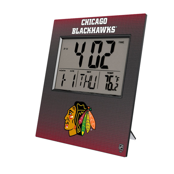 Chicago Blackhawks Linen Wall Clock-0