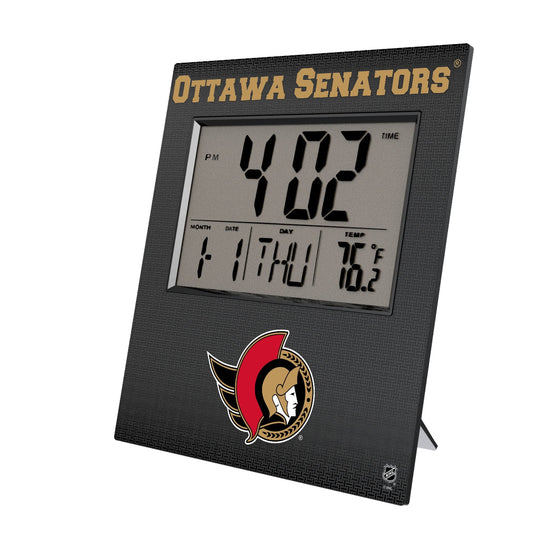 Ottawa Senators Linen Wall Clock-0