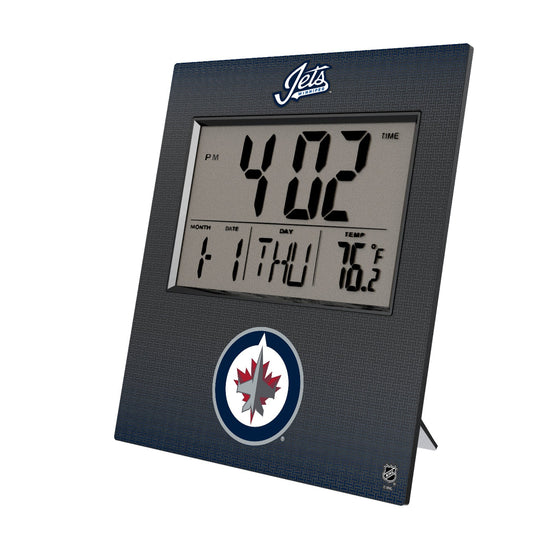 Winnipeg Jets Linen Wall Clock-0