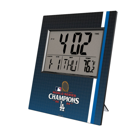 LA Dodgers 2024 MLB World Series Wall Clock-0