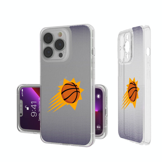 Phoenix Suns Linen Clear Phone Case-0