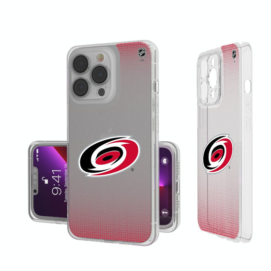 Carolina Hurricanes Linen Clear Phone Case-0