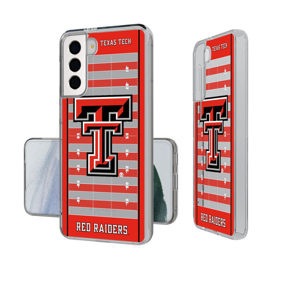 Texas Tech Red Raiders Field Clear Phone Case-0