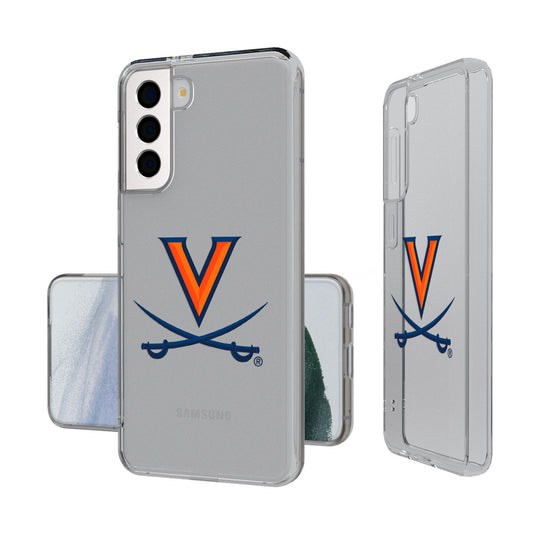 University of Virginia Cavaliers Insignia Clear Phone Case-0