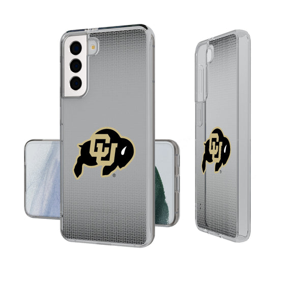 University of Colorado Buffaloes Linen Clear Phone Case-0