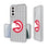 Atlanta Hawks Text Backdrop Clear Phone Case-0