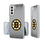 Boston Bruins Linen Clear Phone Case-0