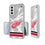 Detroit Red Wings Ice Stripe Clear Phone Case-0