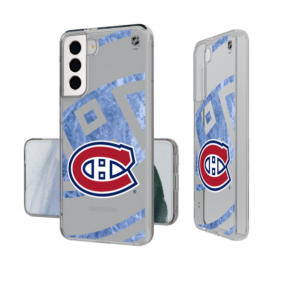 Montreal Canadiens Ice Tilt Clear Phone Case-0