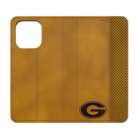 University of Georgia Bulldogs Burn Folio Phone Case-0