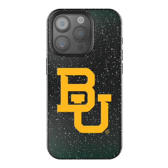 Baylor University Bears Linen Bling Phone Case for Apple iPhone-0