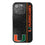 Miami Hurricanes Sidebar Bling Phone Case-0