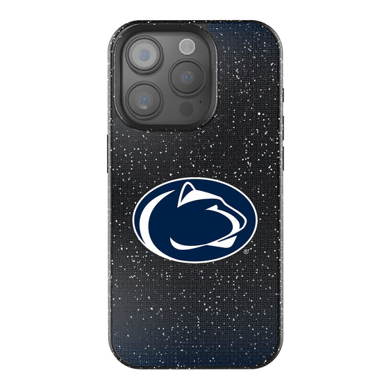 Pennsylvania State University Nittany Lions Linen Bling Phone Case for Apple iPhone-0