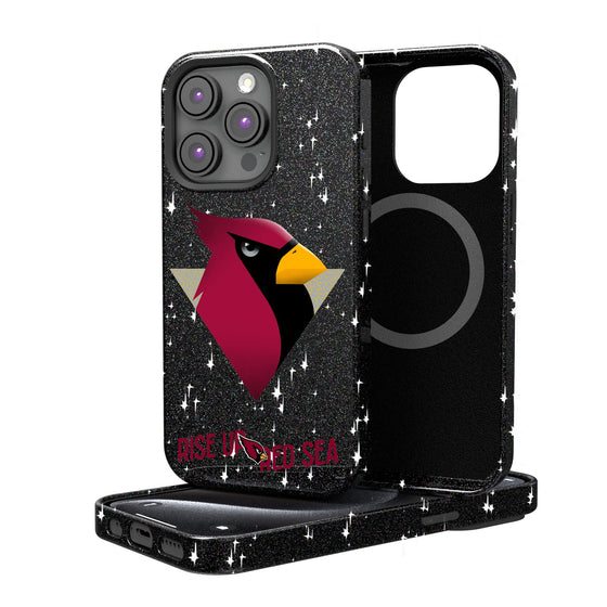 Arizona Cardinals 2024 Illustrated Limited Edition Bling Phone Case-0