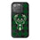 Milwaukee Bucks Plaid Bling Phone Case-0