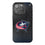 Columbus Blue Jackets Linen Bling Phone Case for Apple iPhone-0