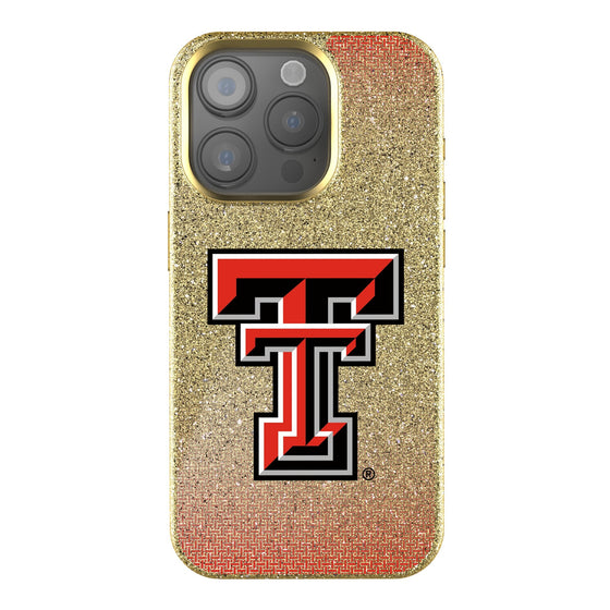 Texas Tech Red Raiders Linen Bling Phone Case for Apple iPhone-0