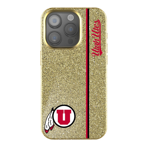 Utah Utes Sidebar Bling Phone Case-0