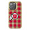 Utah Utes Plaid Bling Phone Case-0