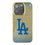 LA Dodgers Linen Bling Phone Case for Apple iPhone-0