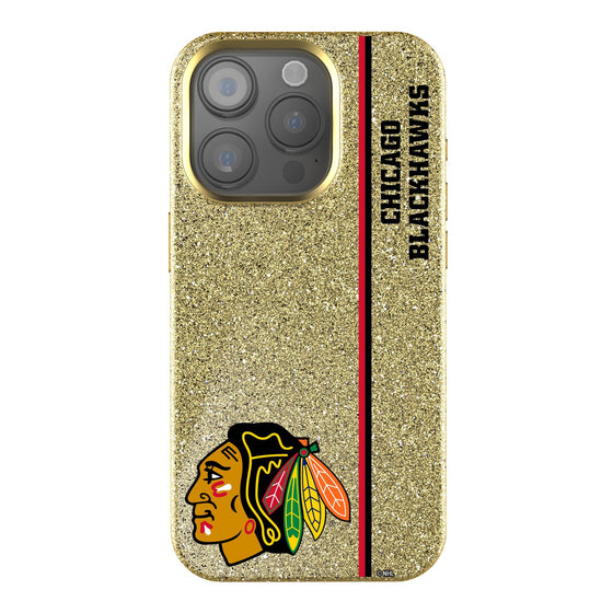 Chicago Blackhawks Sidebar Bling Phone Case-0