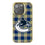 Vancouver Canucks Plaid Bling Phone Case-0