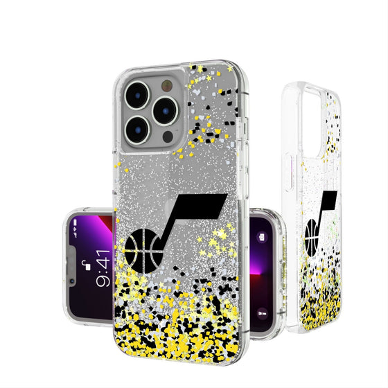 Utah Jazz Confetti Glitter Case-0