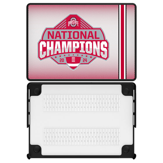 Ohio State University Buckeyes 2024 College Football Playoff National Champion Laptop Case for Apple MacBook-0