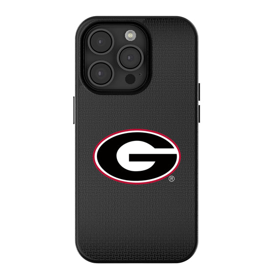 University of Georgia Bulldogs Linen MagSafe Compatible Phone Case-0