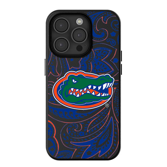 Florida Gators Paisley Magnetic Phone Case-0